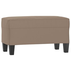 Banc banquette 70 x 35 x 41 cm tissu microfibre taupe 02_0010558