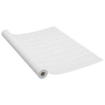 vidaXL Films autoadhésifs pour portes 2 Pièces Bois blanc 210x90 cm PVC