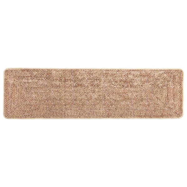 vidaXL Coureur de Tapis MARSA Jaune 50 x 200 cm Polyester et PVC