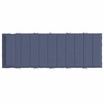 vidaXL Coussin de chaise longue bleu marine 180x60x4 cm tissu oxford