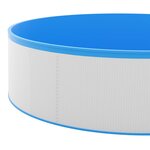 vidaXL Piscine à éclaboussures 350x90 cm Blanc