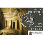 Pièce de monnaie 2 euro commémorative Malte 2022 BU – Hypogée de ħal Saflieni