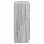 vidaXL Buffet Sonoma gris 66 x 34 5 x 87 cm Bois d'ingénierie