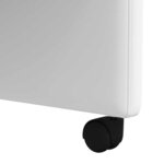 vidaXL Chaises de salle à manger 2 Pièces Blanc 58 x 65 x 98 cm Faux cuir