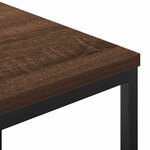 vidaXL Meuble de salle de bain avec étagères chêne marron 76 5x35x95cm