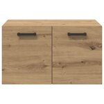 vidaXL Armoire Murale Montage mural Chêne artisanal 60 x 36 5 x 35 cm