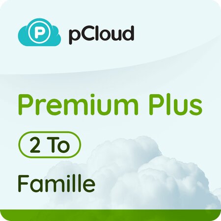 pCloud Premium Plus Famille 2 To – Licence perpétuelle - A télécharger