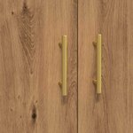 vidaXL Buffet chêne artisanal 69 5x34x90 cm bois d'ingénierie