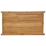 vidaXL Table basse 90x50x45 cm bambou