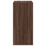 vidaXL Garde-robe sonoma gris 48x41x102 cm bois d'ingénierie