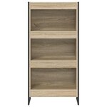vidaXL Bibliothèque Sonoma 80 x 30 x 155 cm Bois d'ingénierie
