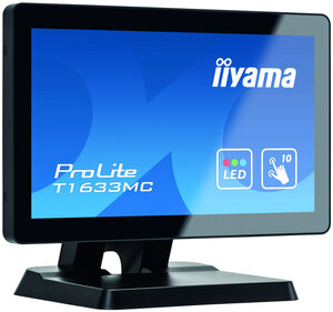 Iiyama prolite t1633mc-b1 écran plat de pc 39 6 cm (15.6") 1366 x 768 pixels led écran tactile multi-utilisateur noir