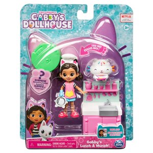 Spin Master 6066483 - Gabby's Dollhouse - Set de cuisine "Lunch and Munch"