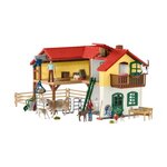 SCHLEICH - Figurine 42407 Ferme avec étable et animaux