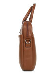 Porte ordinateur Allure en cuir - 13 pouces - KATANA - L35.5 x H27.0 x P5.5 cm - 69361-Camel