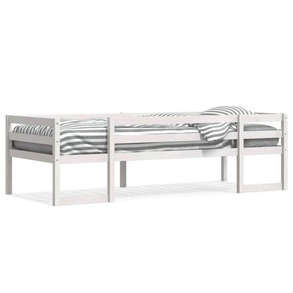 vidaXL Cadre de lit pour enfants sans matelas 75x190 cm pin massif