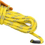 vidaXL Cordes de haubanage avec clés réfléchissantes 8 Pièces 4 m 4 mm