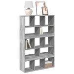 vidaXL Bibliothèque sonoma gris 100x33x156 5 cm bois d'ingénierie