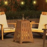 vidaXL Braise Marron 50 x 50 x 70 cm Acier résistant aux intempéries