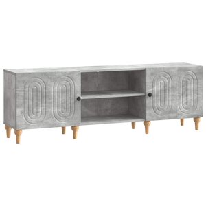 vidaXL Meuble TV 150 x 31 x 50 cm Gris béton Bois d'ingénierie