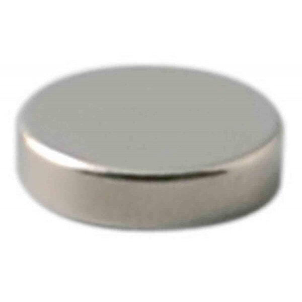 Aimants aspect métal Ø 0 9 cm x 12 pièces