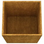 vidaXL Jardinière 52x48x75 cm acier corten