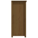 vidaXL Buffet Marron miel 83x41 5x100 cm Bois massif de pin