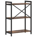 vidaXL Étagère Chêne fumé 60 x 30 x 85 cm Bois d'ingénierie