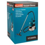 Makita Aspirateur 230 V Bleu et noir