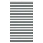 vidaXL Store zèbre gris foncé largeur du tissu 120 9 cm polyester