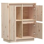 vidaXL Buffet 60x34x75 cm Bois massif de pin