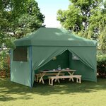 vidaXL Tente de fête Vert 279 x 410 x 315 cm Tissu Oxford