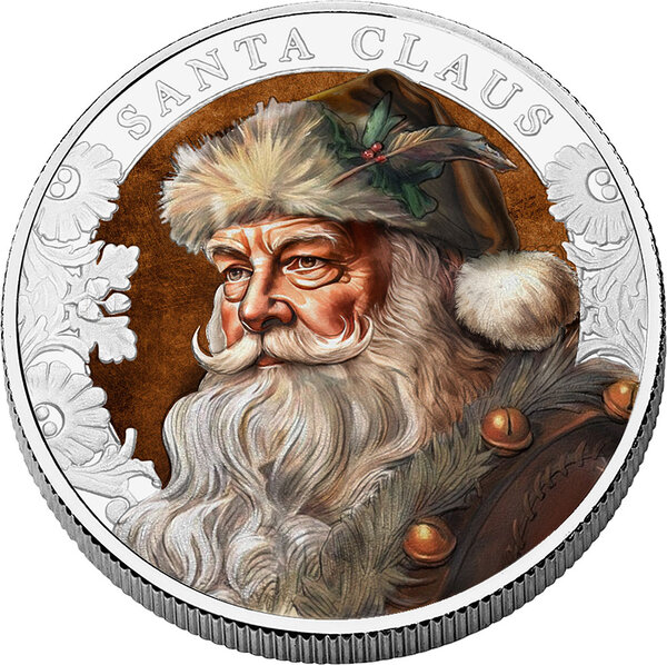 Pièce de monnaie en Argent 2000 Francs g 31.1 (1 oz) Millésime 2023 SANTA CLAUS