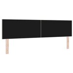 vidaXL Tête de lit LED avec des lumières à LED Crème 180 cm Polyester