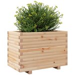 vidaXL Jardinière 70x40x49 5 cm bois de pin massif