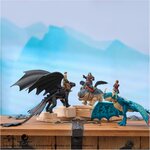 Spin Master 6074007 - How to train your dragon - Figurine Viking Harold & Krokmou