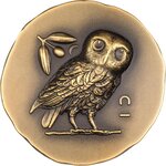 Pièce de monnaie en Or 250 Dollars g 31.1 (1 oz) Millésime 2023 Numismatic Icons OWL OF ATHENA