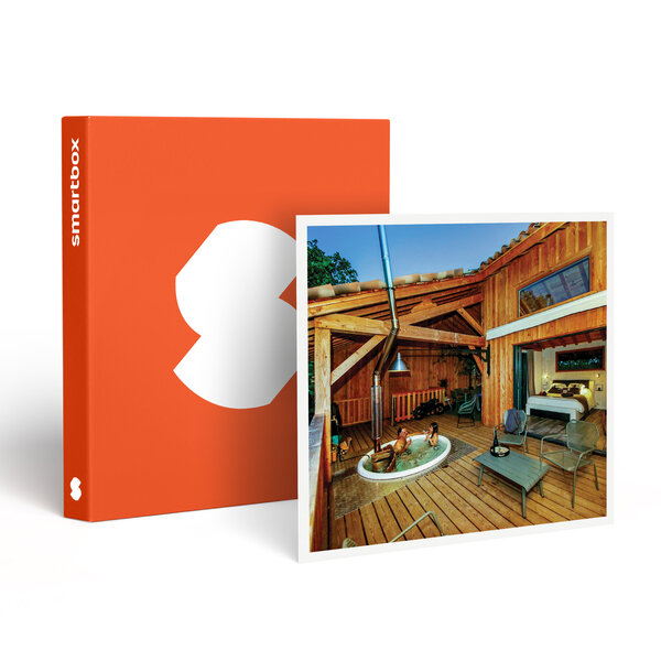 SMARTBOX - Coffret Cadeau 2 jours insolites pour 3 en cabane perchée dans les arbres avec bain bouillonnant près de Montauban -  Séjour