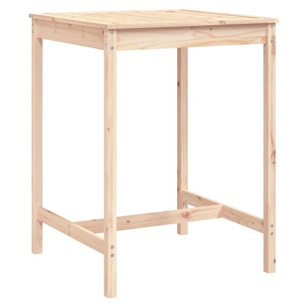 vidaXL Table de jardin 82 5x82 5x110 cm bois massif de pin