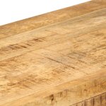 vidaXL Table console 110 x 30 x 76 cm Bois de manguier massif
