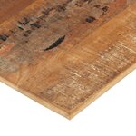 vidaXL Dessus de table rectangulaire 70x90 cm 15-16 mm Bois récupéré