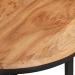 vidaXL Tables gigognes 3 Pièces bois massif d'acacia