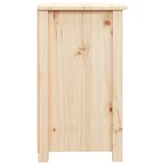 vidaXL Tables de chevet 2 Pièces 40x35x61 5 cm Bois de pin massif