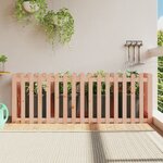 vidaXL Lit surélevé de jardin design de clôture bois douglas massif