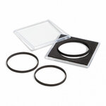 Capsules carrées Quadrum XL 42 à 58mm pour médailles  monnaies.