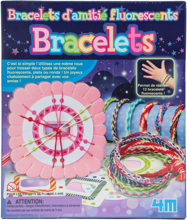Kit DAM/4M pour enfant Bracelets d'amitié fluorescents - La Poste