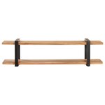 vidaXL Meuble TV 160x40x40 cm Bois d'acacia massif