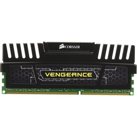 CORSAIR Mémoire PC DDR3 - VENGEANCE BLACK HEAT SPREADER - DIMM 8GB - 1600MHz - 10-10-10-27 1.5V (CMZ8GX3M1A1600C10)