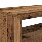 vidaXL Meuble TV vieux bois 80x40x40 cm bois d'ingénierie
