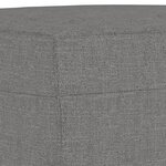 vidaXL Banc Gris foncé 100x35x41 cm Tissu